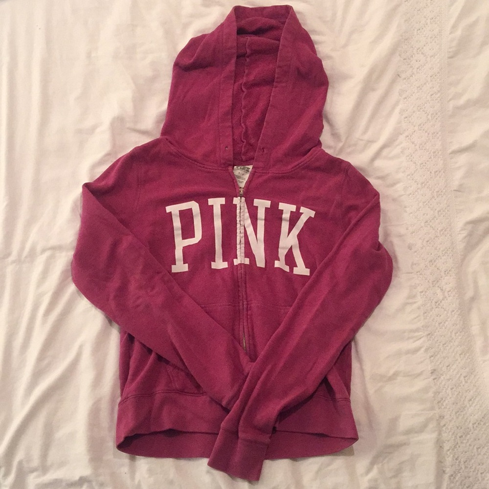 Pink sweatshirt size small
